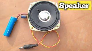 Simple mp3 audio speaker || audio amplifier at home