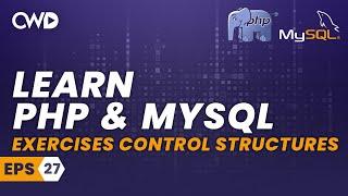 Exercises Control Structures | PHP for beginners | Learn PHP | PHP Programming | Learn PHP in 2020