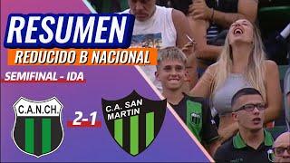 RESUMEN // NUEVA CHICAGO - SAN MARTIN DE SAN JUAN // REDUCIDO B NACIONAL - SEMIFINAL IDA