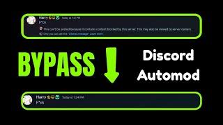 Bypass Discord AutoMod EASILY with AutoModBypass Plugin! ️ | Full Setup & Demo