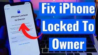 Fix iPhone Locked To Owner ! How To Unlock iPhone Locked to Owner iOS Without PC