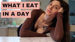 What I eat in a day (super easy & healthy)! 