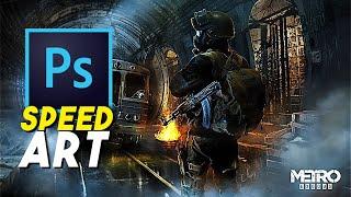 Metro Exodus Speed Art (Photoshop)