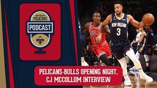 Pelicans vs. Bulls Opening Night, CJ McCollum | Pelicans Podcast 10/23/2024