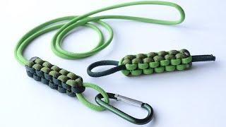 Must-Know Box Knot Wrapping Technique – Make a Perfect Paracord Lanyard and Keychain - DIY -CBYS