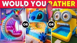 Would You Rather...? Build Your Dream House  Hardest Choices Ever! Moca Quiz