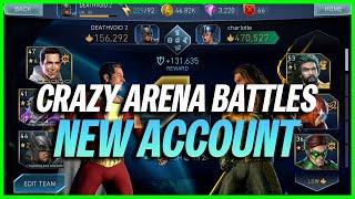 Injustice 2 Mobile. Crazy Arena Fights. New account.