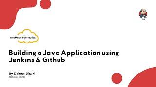 Building a Java Application using Jenkins & GitHub