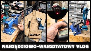 NARZĘDZIOWO-WARSZTATOWY VLOG - Sprytne IMADŁO i kątówka bez kabla - Paczuchy, Narzędzia, Projekty !