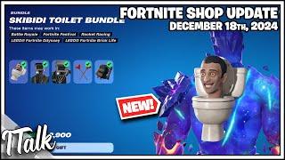 *NEW* SKIBIDI TOILET IN FORTNITE! Fortnite Item Shop [December 18th, 2024] (Fortnite Chapter 6)