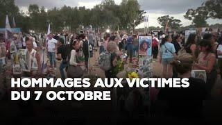 Hommages aux victimes du 7 octobre