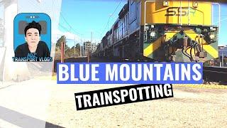 Adz' Transport Vlogs - Vlog 181:  Blue Mountains Trainspotting