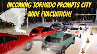 Greenville Wisc, Roblox l TORNADO Prompts City Wide EVACUATION Escape Roleplay