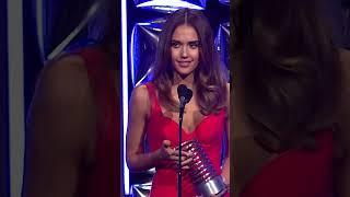 Jessica Alba's 5-Word Speech at the 20th Annual Webby Awards