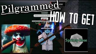 SPRITELY ROSE and how to get it. Ft. V_ordhosbn - roblox Pilgrammed