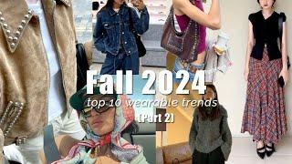 10 Most Popular Fall 2024 Fashion Trends Part 2!! Styling Tips | Niche Trends | Back to School