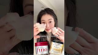 Trying VIRAL Japanese Hair Masks! #japan