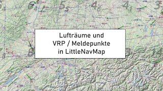 Lufträume und VRP / Meldepunkte in LittleNavMap  Wie finde ich Lufträume im Flight Simulator?