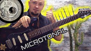 Сделал MICROTONAL Гитару За 2,5 Евро!!!! Первые Ощущения!