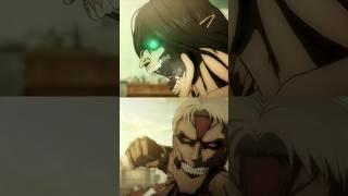 Attack Titan & Armored Titan vs all Titan #Shorts #aot #anime #attackontitan #erenyeager #manga