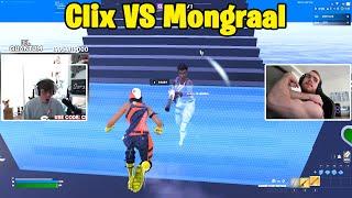 Clix VS Mongraal 1v1 TOXIC Buildfights!