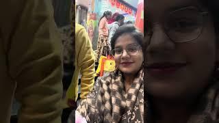 Malda saree shopping vlog with husband ️
