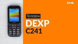 Распаковка телефона DEXP C241 / Unboxing DEXP C241