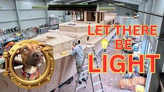 Boat Building Let there be light Building Dragonfly E 54