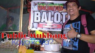 Vlog#26-Unlimited Balut | Public Mukbang |