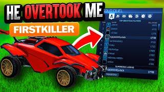 Firstkiller took my RANK 1 in THE WORLD spot? - Rocket League