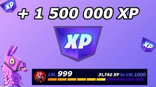 1,500,000 XP My FAST LEVELING experiment in Fortnite changed everything!