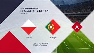 Poland vs Portugal | Stadion Narodowy | 2024-25 UEFA Nations League | PES 2021