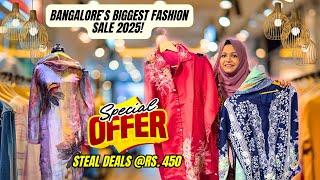 Bangalore’s BIGGEST Fashion Sale 2025  Pakistani Dresses, Lawn Suits, Party, Bridal, Co Ords ₹450!