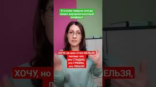 Как Зарождается НЕВРОЗ. Невроз и Внутриличностный Конфликт #невроз #личность