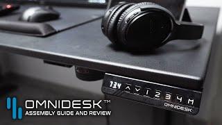 Omnidesk Pro 2020 motorized standing desk | full assembly guide and review