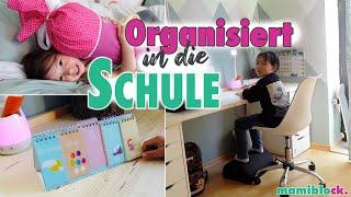 11 Ideen für einen organisierten Schulstart | Einschulung | Schultüte | Schule | mamiblock