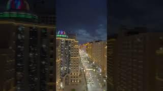 Tajikistan  Dushanbe night view  #shorts