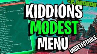 GTA 5 Mod Menu | Infinity Money Hack | Kiddions + Undetected Online Cheats for PC [2024]