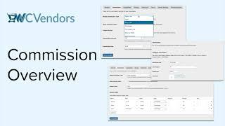 WC Vendors Commission Settings - Advanced commission options