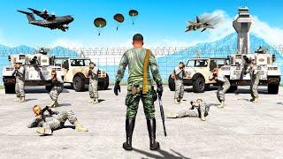 GTA 5 - Franklin vs The Army!