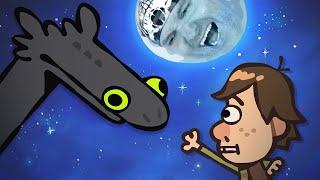 КАК ПРИРУЧИТЬ ВИТЬКА ► The Ultimate “How To Train Your Dragon” Recap Cartoon | ВИКТОР - РЕАКТОР