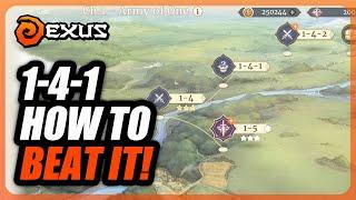 Sword of Convallaria | How To Beat Stage 1-4-1!