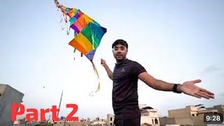 Big Kite | Flew 10 Kites At Ground | Kite Experiment | Kite Vlog 2024 | Kite Video