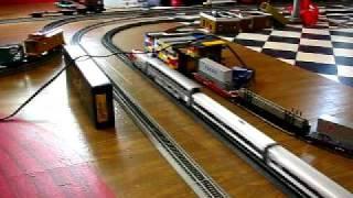 model train crash blooper