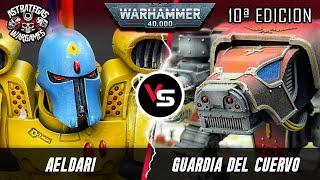 ⭐️INFORME WARHAMMER 40k⭐️Aeldari VS Guardia del Cuervo - Décima edición