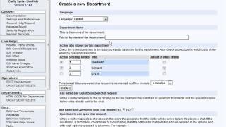 How To Create a "Live Help" Site