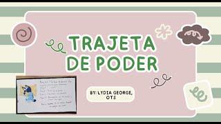 Tarjeta de Poder - Apoyos Visuales