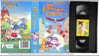 The Rescuers Down Under (11th May 1992 - UK VHS)