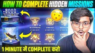 HOW TO COMPLETE ALL HIDDEN MISSIONS || HOW TO COMPLETE ALL ACHIVEMENTS IN 1 DAY