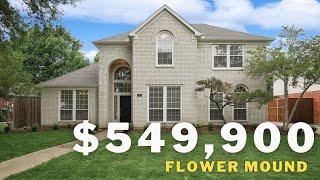 [SOLD JUNE 2023] Take a Look Inside This Flower Mound, TX Home with a Pool for Under $550K